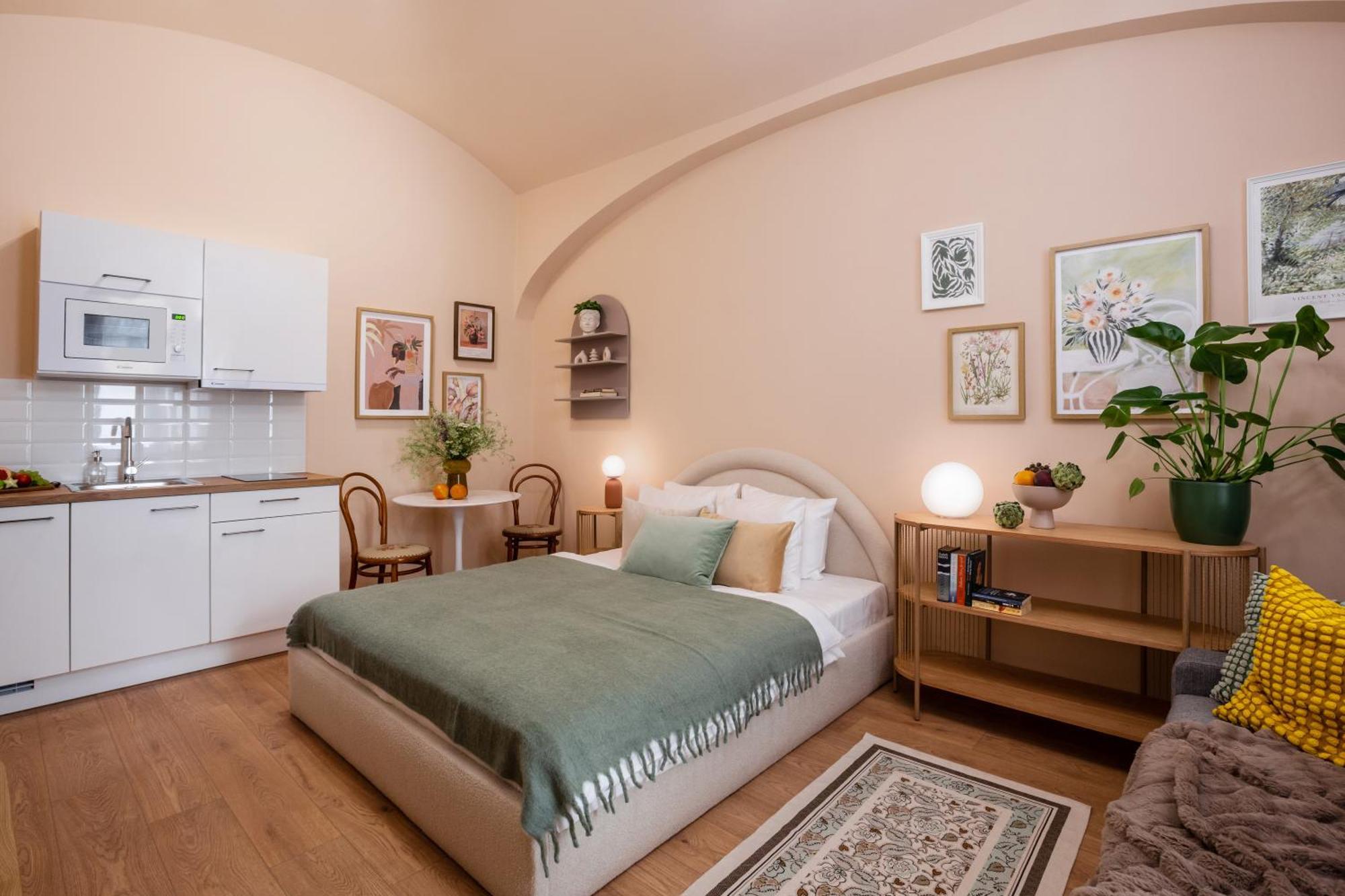 פראג Turnkey I Antonin Dvorak Apartments מראה חיצוני תמונה
