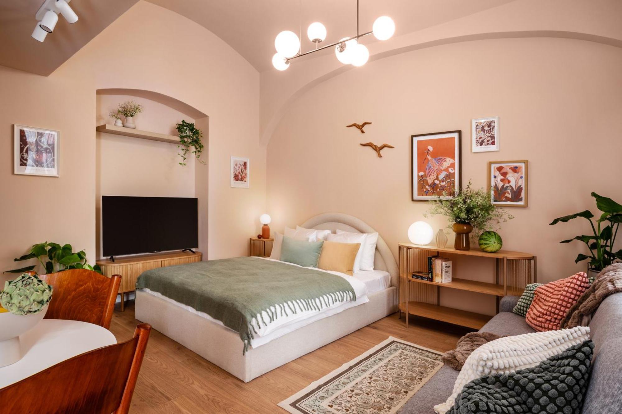 פראג Turnkey I Antonin Dvorak Apartments מראה חיצוני תמונה