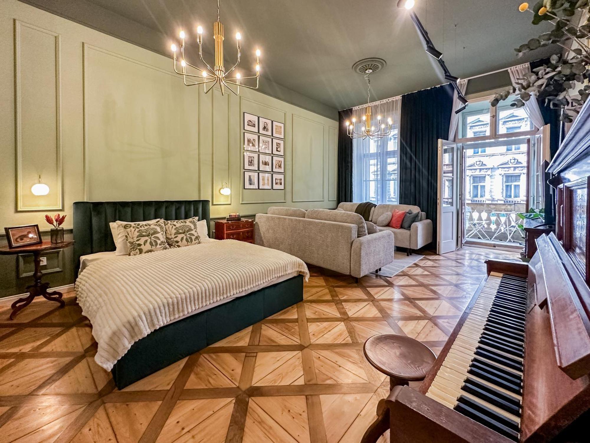 פראג Turnkey I Antonin Dvorak Apartments מראה חיצוני תמונה